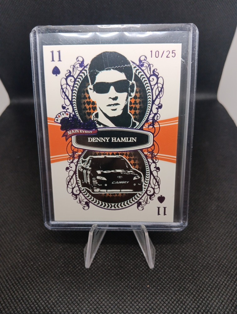 2009 Press Pass Wheels  MAIN EVENT DENNY HAMLIN 10/25