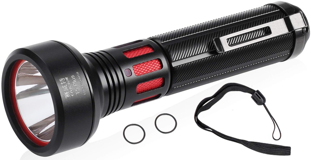 Super Bright Flashlight Tactical Military Grade 365m Ultra High Beam Pocket W...
