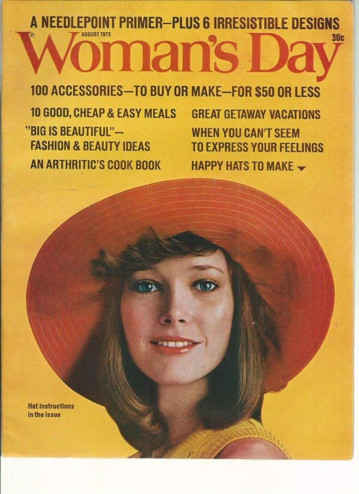Woman's Day August  1973  Needlepoint primer-image
