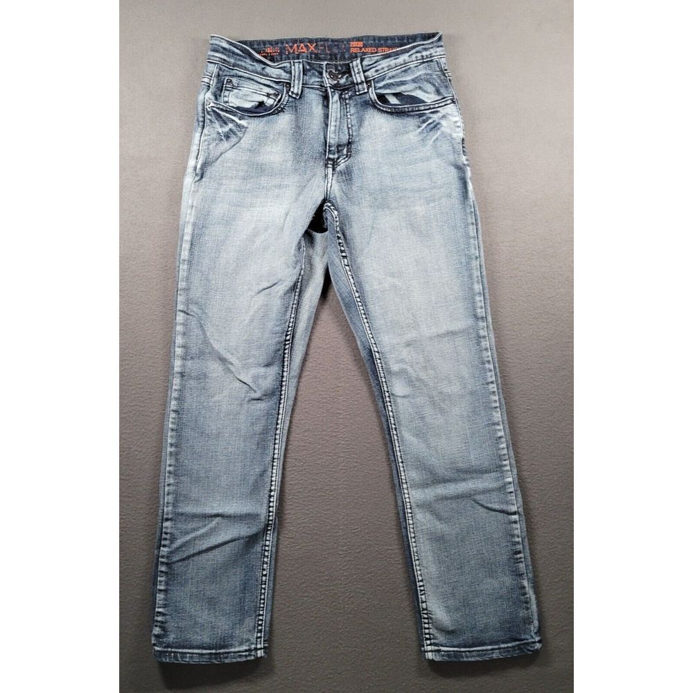 Urban Pipeline Jeans Mens 29x30 Blue Relaxed Straight Leg Light Wash