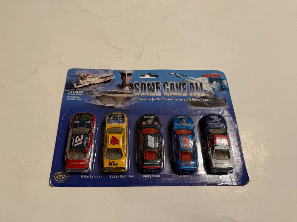 1:64 Armed Forces Tribute Stock Cars Diecast Set of 5 - Some Gave All - NEW