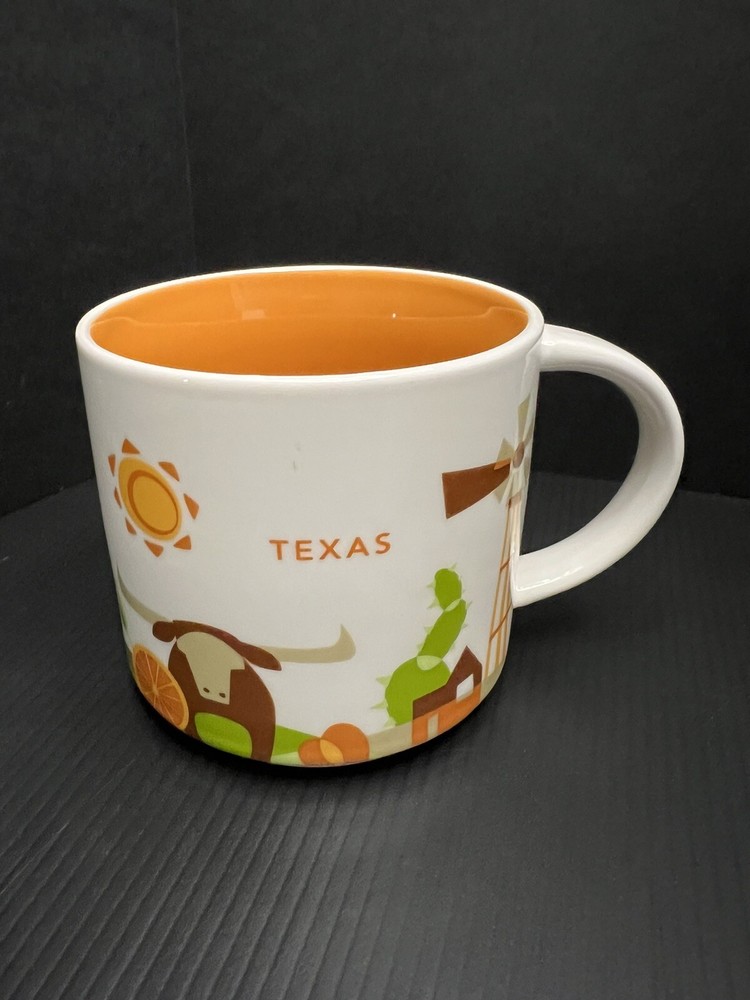 Starbucks Texas State 14oz You Are Here Coffee Mug 2015 Collection
