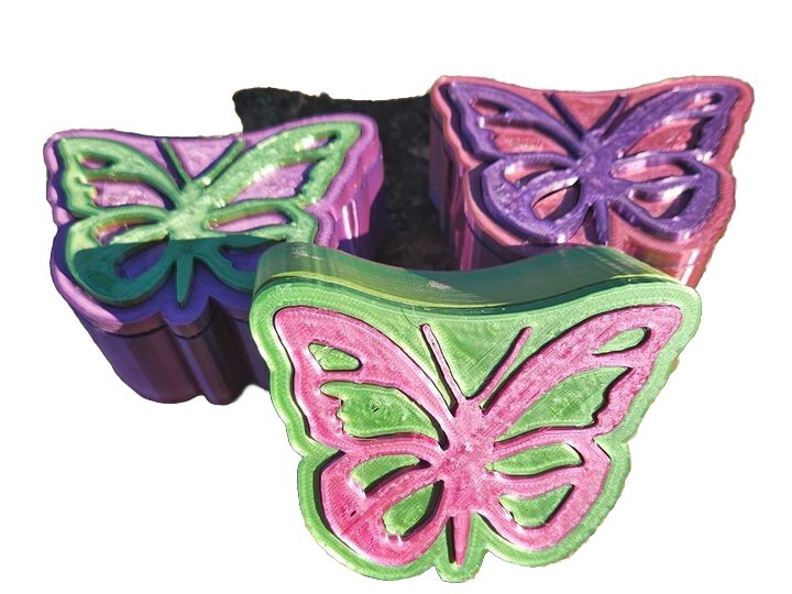 3D Printed Butterfly Box