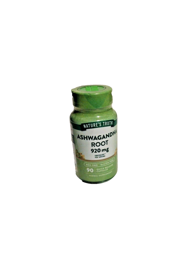 Ashwagandha Root 920 m 90 Quick Release Capsules