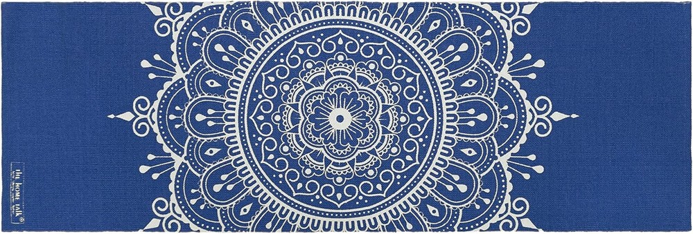 Hand Woven 100% Cotton Yoga Mat Thick Handloom Made in India for Gym Floor Exercise