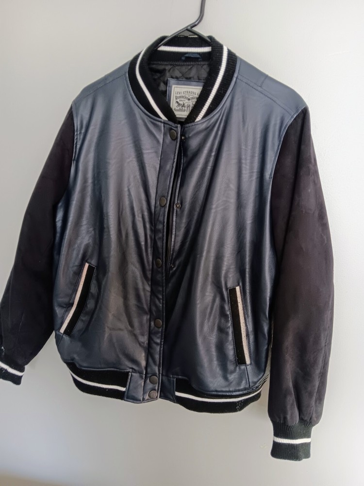 LEVI'S Mixed Media Varsity Jacket