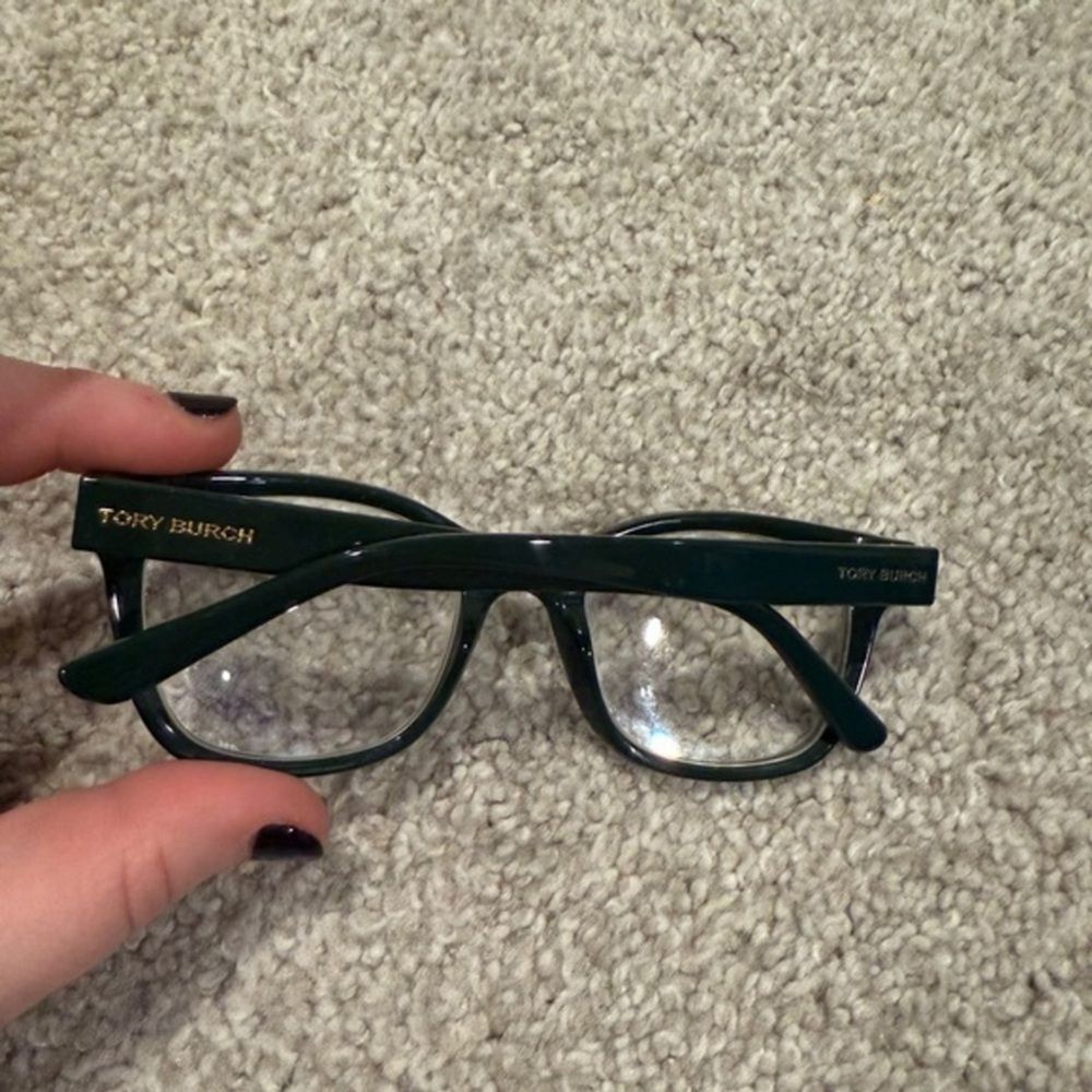 Tory Burch hunter green eyeglasses frame prescription sunnies designer