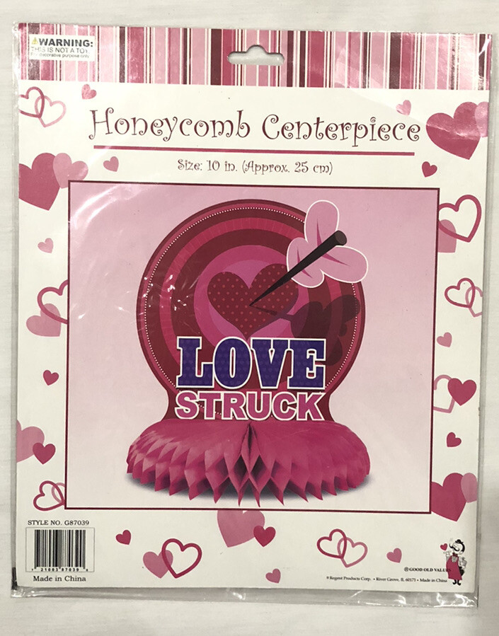Valentine's Day Honeycomb Centerpiece Valentine's Day Decoration 10