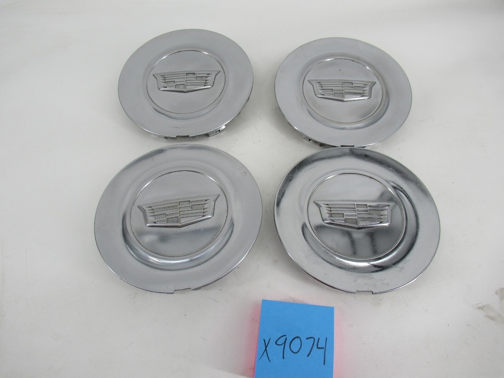 OEM Cadillac Escalade 7-Spoke 22 Inch Chrome Wheel Center Caps 23432315