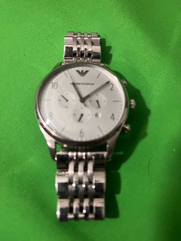 Emporio Armani Men's Stainless Steel Watch - Needs Battery