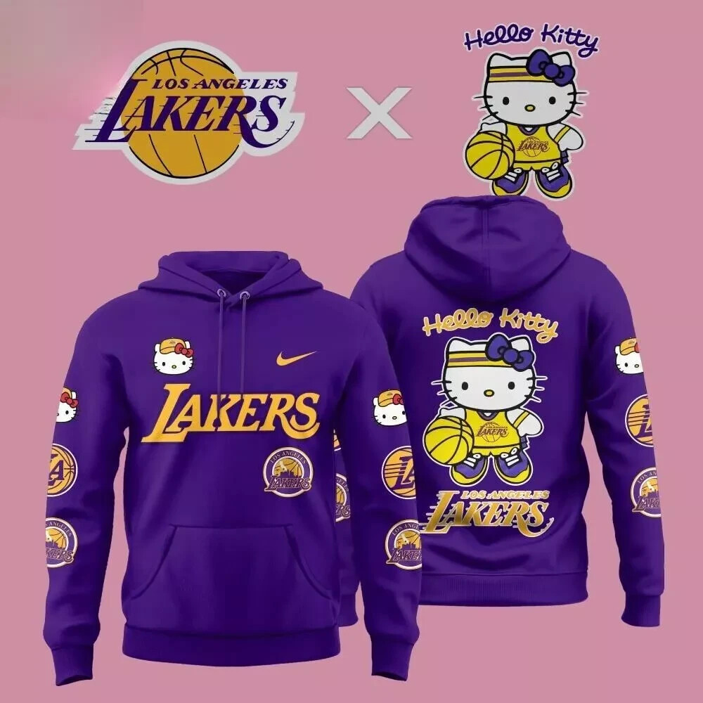 L0.s Angeles Lakers x Hello Kitty Limited Edition Hoodie