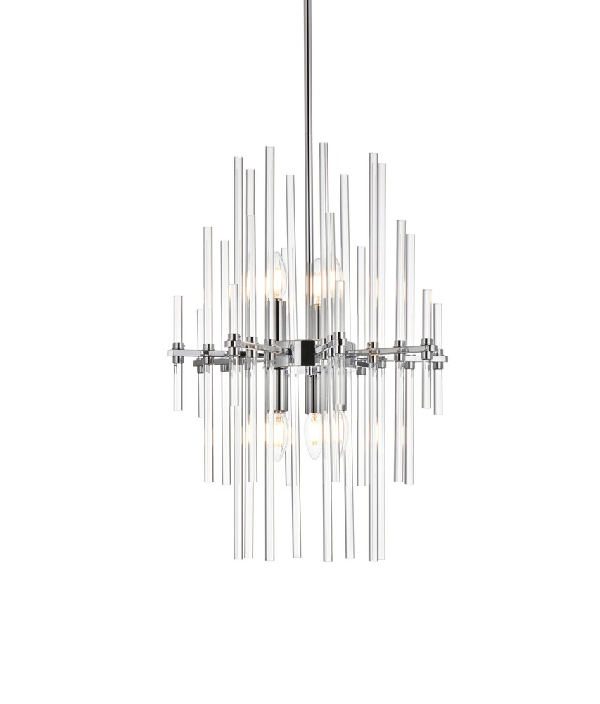 Elegant Lighting 2502D17 Sienna 6 Light 17
