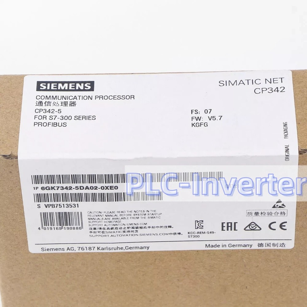 Siemens 6GK73425DA020XE0 Industrial Ethernet Communication Module