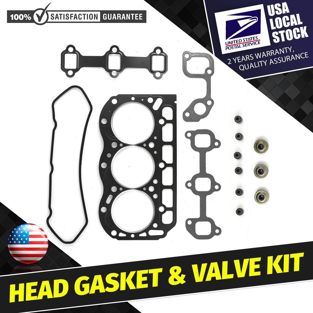 Kawasaki Mule 2510 4x4 Diesel Head Valve Gasket Set DM950 107-9907 2000-2002