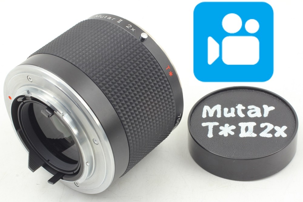 Top MINT Contax Carl Zeiss Mutar ii 2x T* Teleconverter C/Y Lens Japan