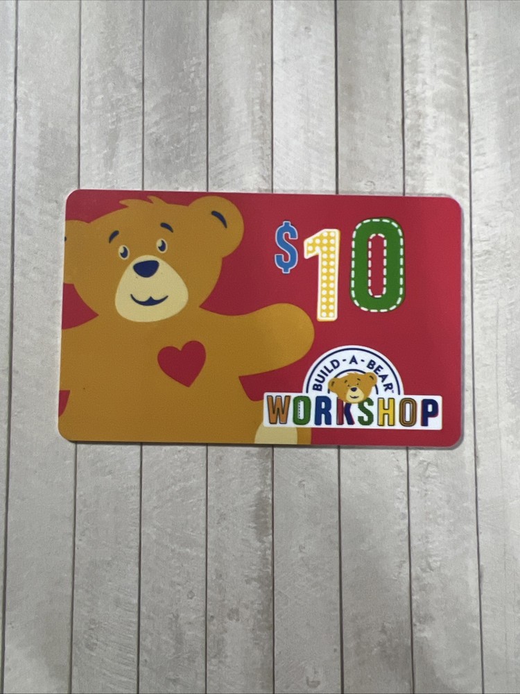$10.00 Build-A-Bear Workshop Gift Card Voucher BAB Clothes Accessories STUFF-image