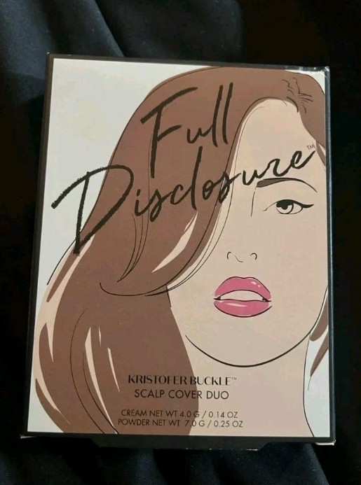 KRISTOPHER BUCKLE FULL DISCLOSURE SCALP COVER DUO BLACK