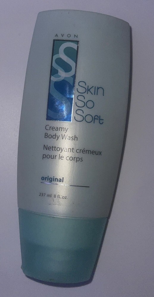 Avon Skin So Soft ORIGINAL Creamy BODY WASH 8 fl oz NOS