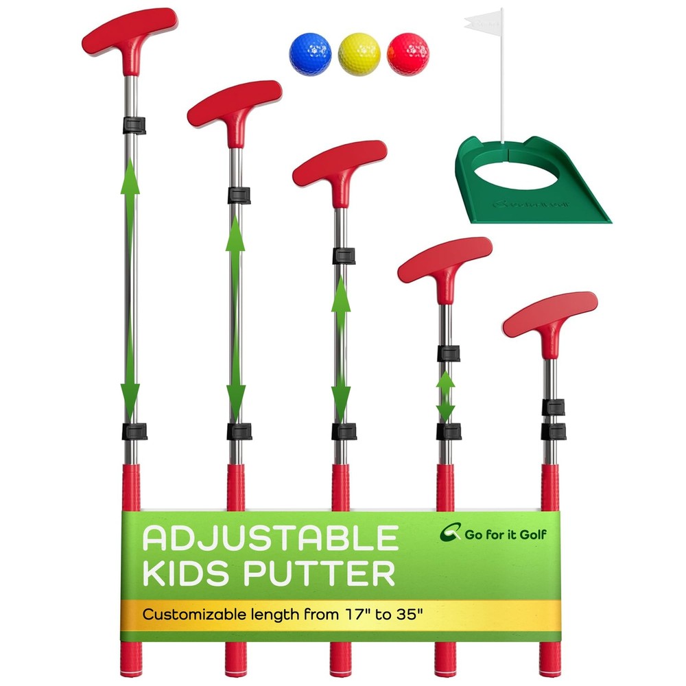 Extendable Kids Golf Putter Adjustable Right-Handed Junior Club