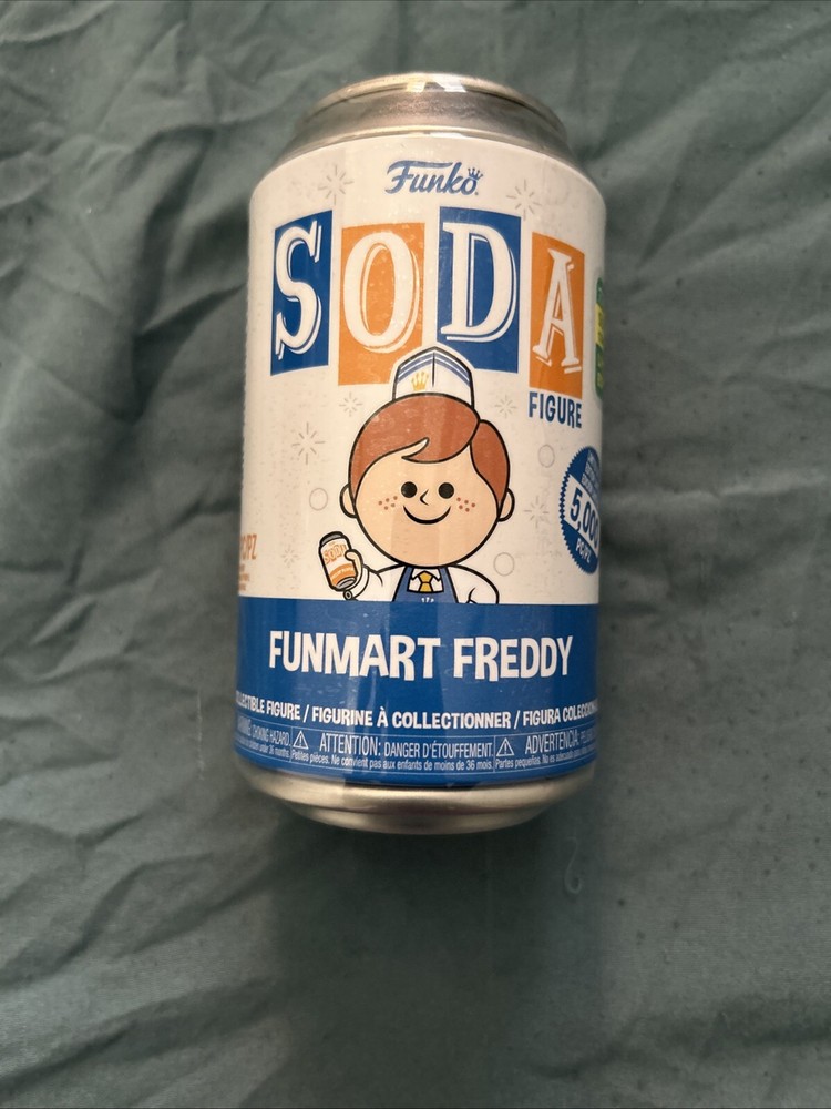 Funko Vinyl Soda Freddy Funko Funmart SDCC Exclusive Collectible Figure