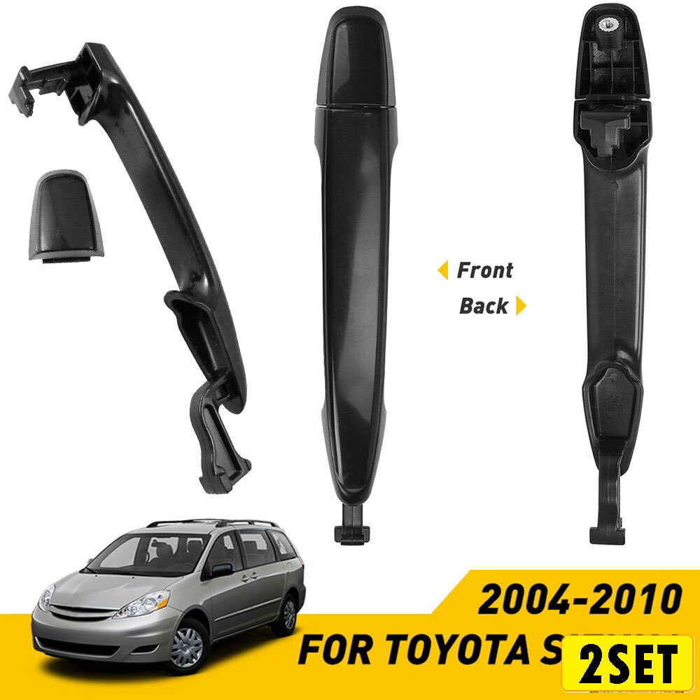 4x LH RH For 04-10 Toyota Sienna Outside Exterior Sliding Left Right Door Handle