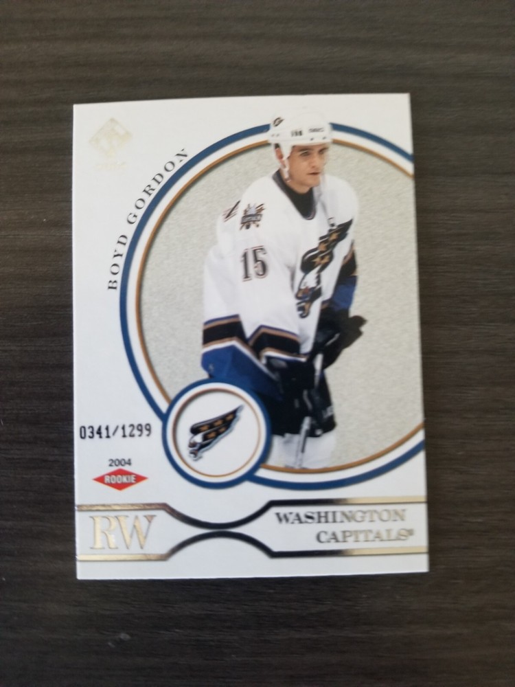 2003-04 Pacific Private Stock Reserve Boyd Gordon #140 RC Rookie Card /1299