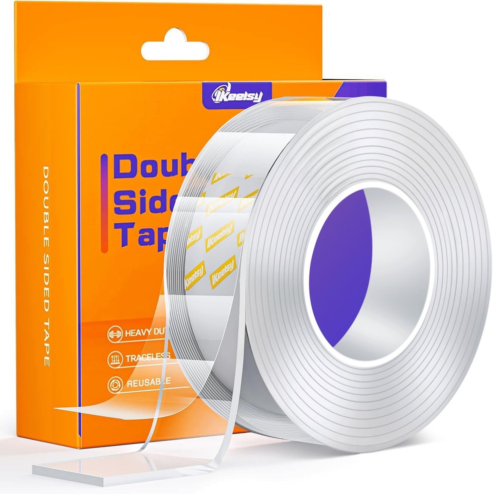 Upgraded Double Sided Tape Heavy Duty,1.18