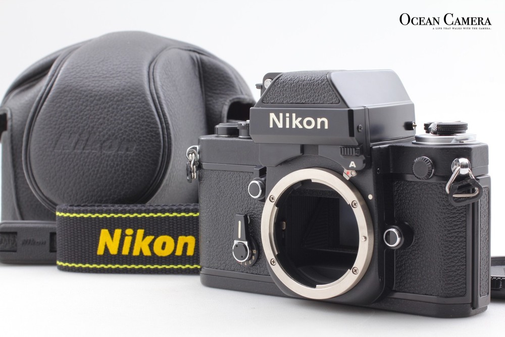 [MINT] Nikon F2 Titan Black No Name Photomic A DP-11 35mm Film Camera From JAPAN
