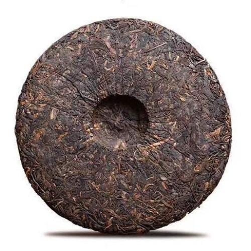 Lao Tong Zhi Brand Pu'er Cooked Tea Cake Deep Mountain Old Tree Shu Puerh Tea