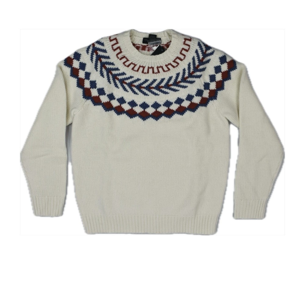 The Men's Store Heavy Cable Knit Wool Regular Fit Sweater XL NEW $168