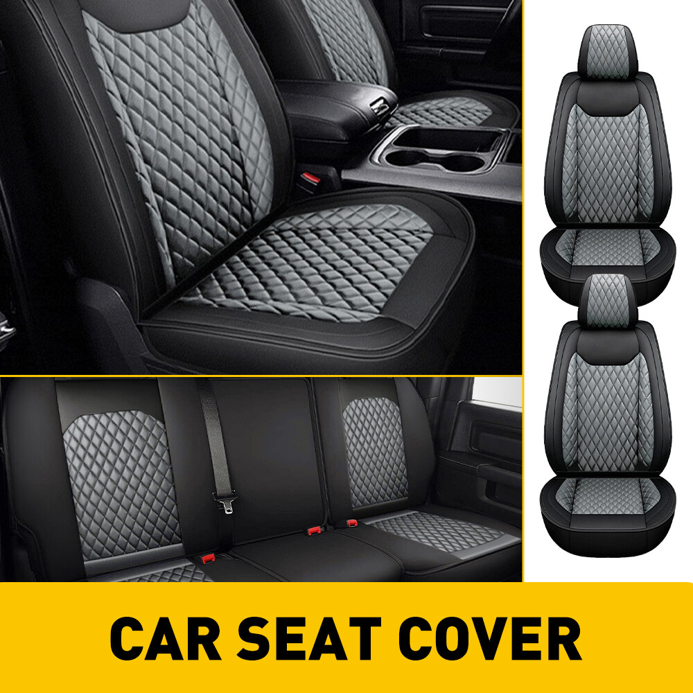 Full Set SUV Seat Covers for Ram 1500 2500 3500 Crew Cab 2009-2022 Protection