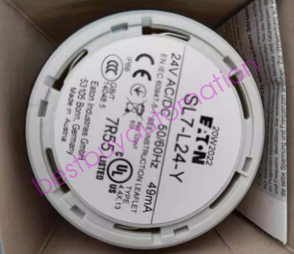 1PC NEW EATON MOELLER Integrated signal tower indicator light SL7-L24-Y #LL