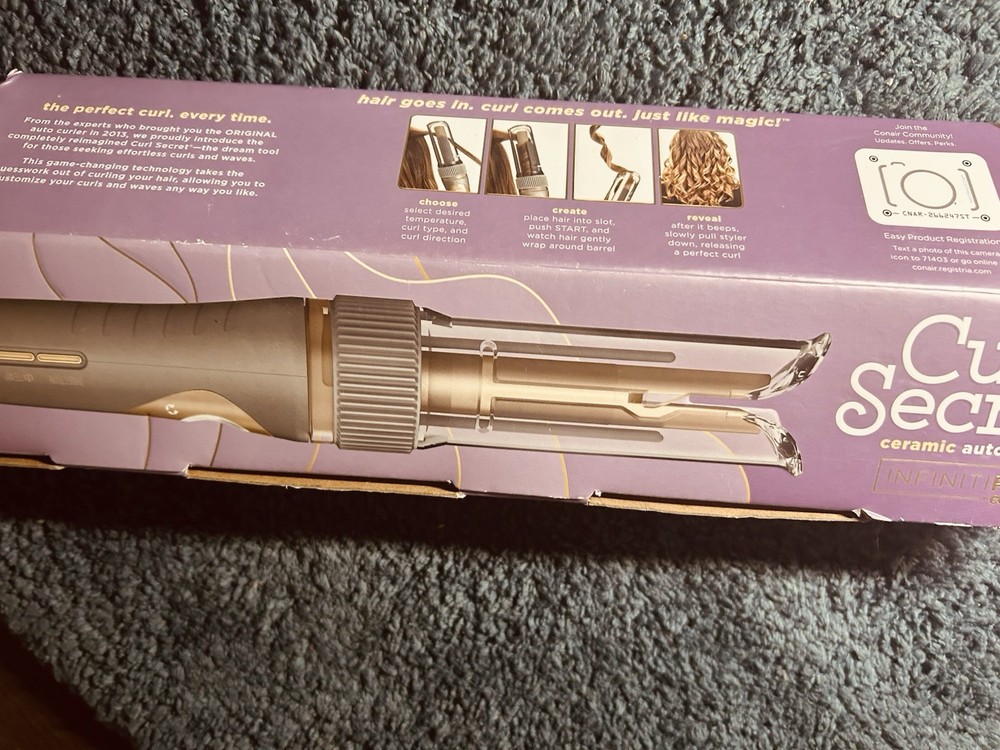Conair InfinitiPro Curl Secret Automatic Ceramic Hair Curler