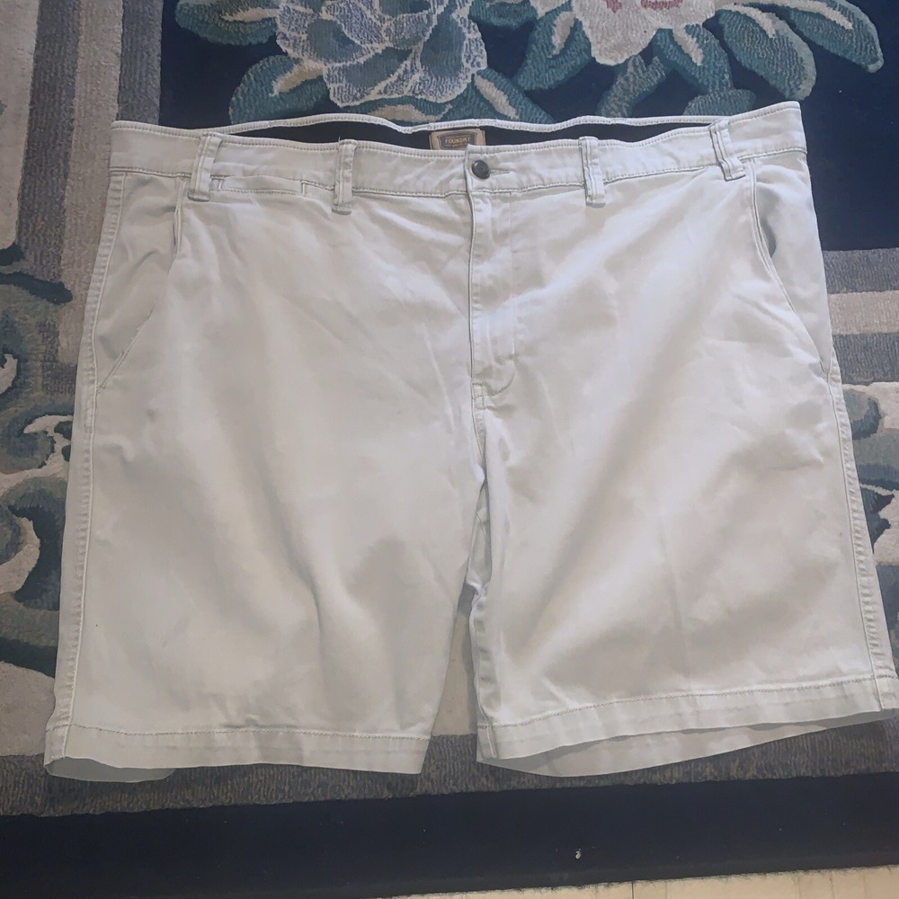 Foundry Mens Shorts Tan Comfort Stretch Size 52