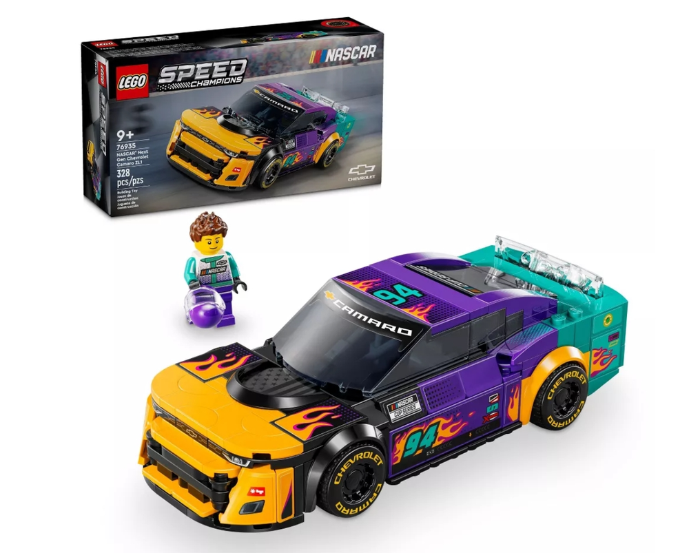 Speed Champions NASCAR Next Gen Chevrolet Camaro ZL1 Race Car 76935
