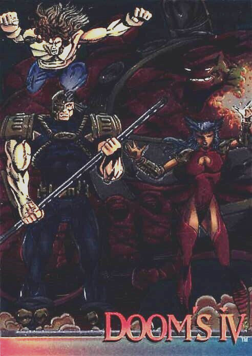 Dooms IV 1993 Wizard Series III Trading Card 8 Vintage Collectible