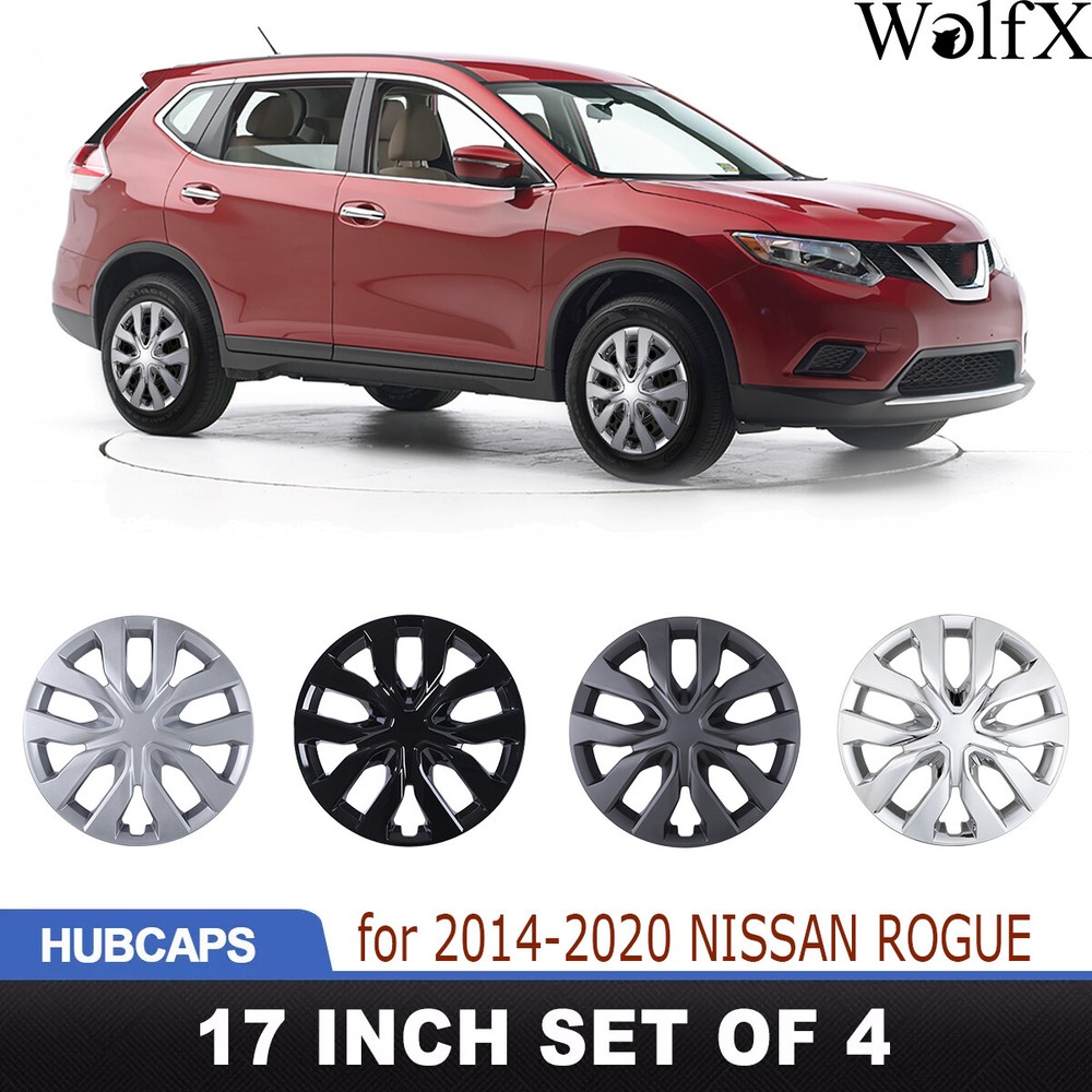 17 Inch Wheel Rim Cover Hubcaps for 2014-2020 Nissan Rogue Set of 4
