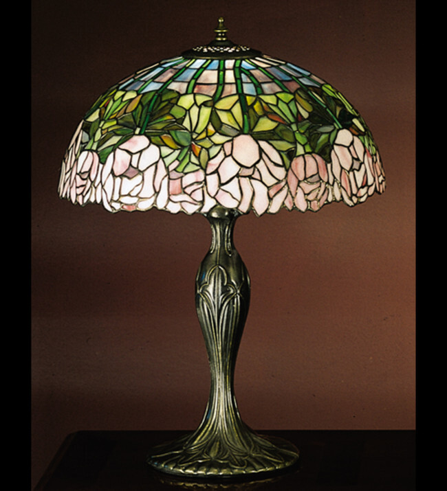 Meyda Tiffany 31143 Stained Glass / Tiffany Table Lamp - Tiffany Glass