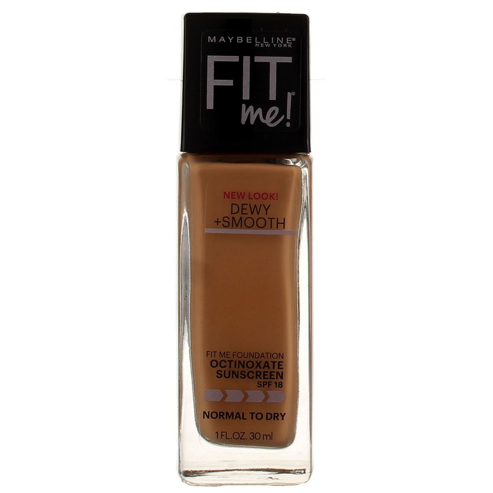 6 Pack Maybelline Fit Me Foundation, Soft Honey 315, SPF 18, 1 fl oz