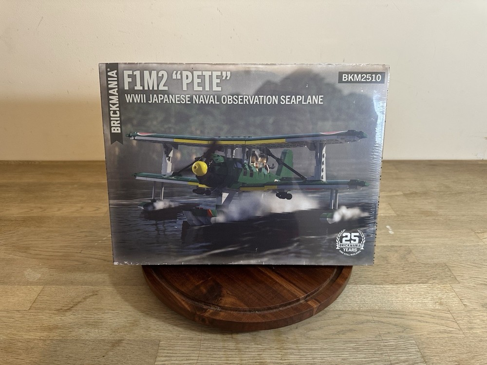 Brickmania WWII Japanese Navy F1M2 Pete Observation Seaplane Building Kit