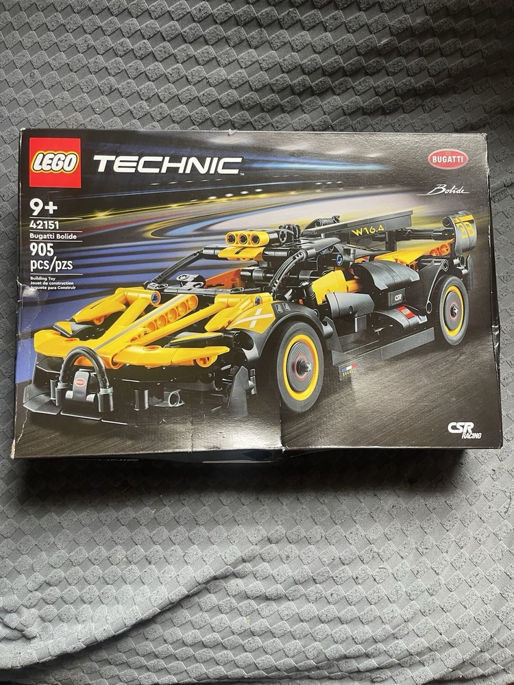 LEGO Technic Bugatti Bolide Race Car Building Kit 42151 with Authentic Details
