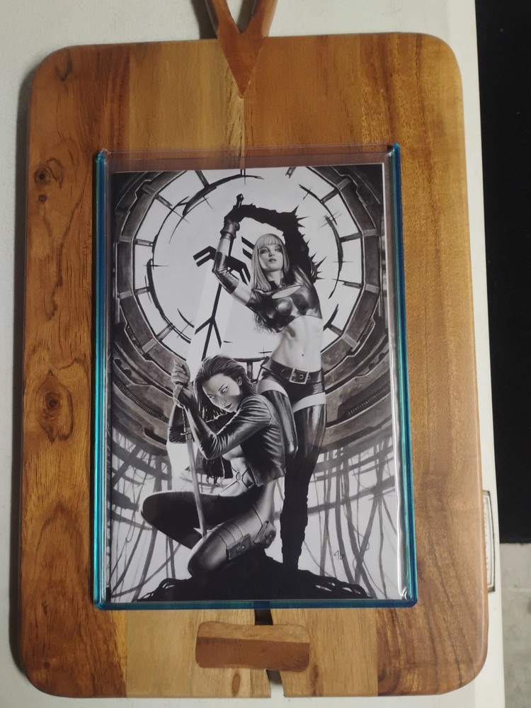 X-Men #1 Adi Granov 2024 SDCC B&W Exclusive Trinity Comics 228/400 with COA