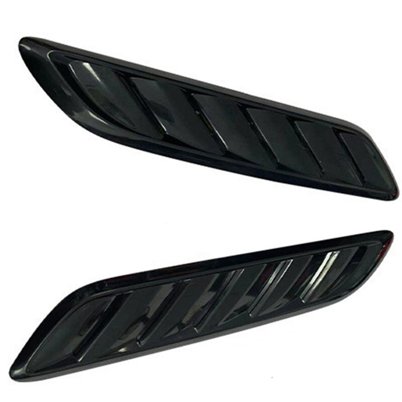 Car Hood Scoop Air Flow Intake Bonnet Vent Cover Universal Black Fender Decora