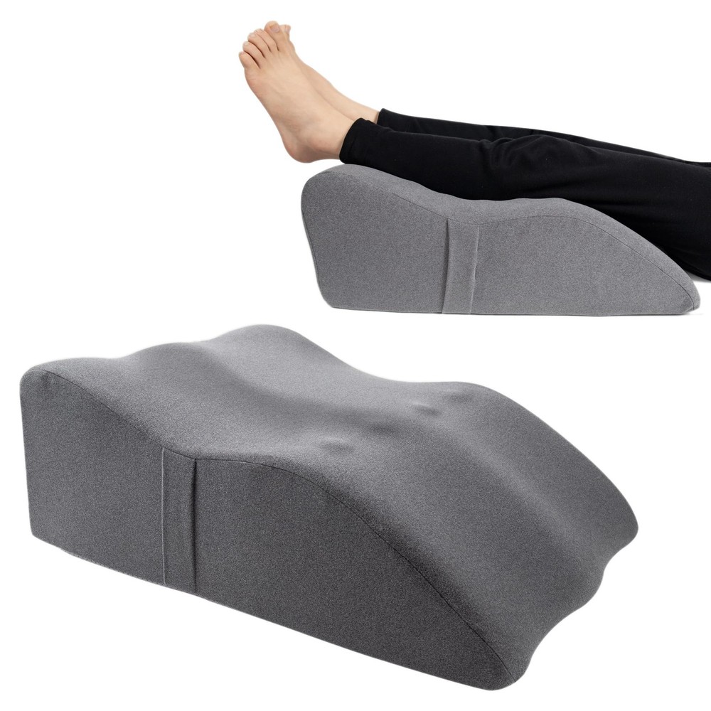 itcozy Leg Elevation Pillow with Soft Memory Foam, Wedge Pillow for Reading, ...