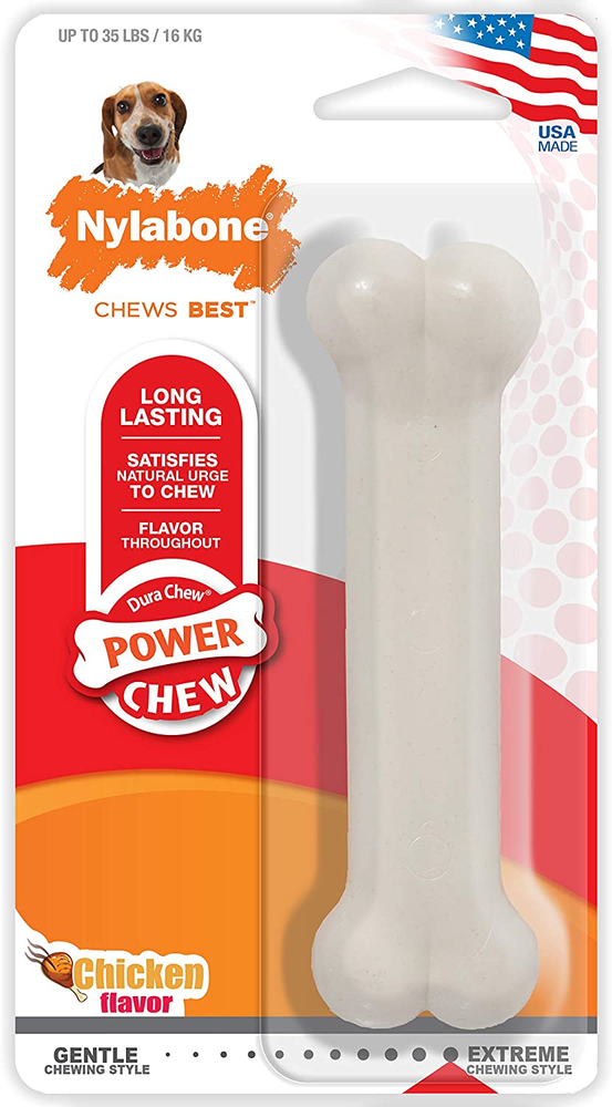 Power Chew Classic Bone Chew Toy for Dogs, Durable Dog Toys for Aggressive Chew