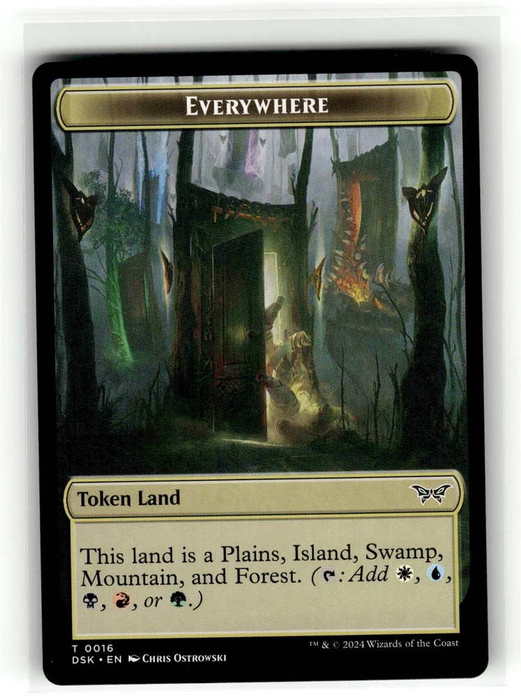 EVERYWHERE // MANIFEST DOUBLE-S Duskmourn House of Horror #16//18 DSK(NM+)(MTG)