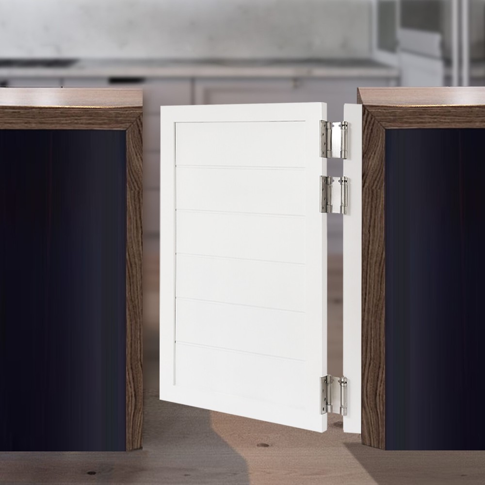 23.62*35.43inch Wood Partition Door, Modern Single Partition Door W/ Hinges