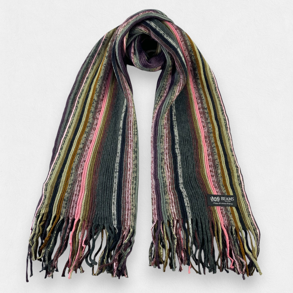 Beams Scarf Muffler Winter Neck Scarf Wool Scarves