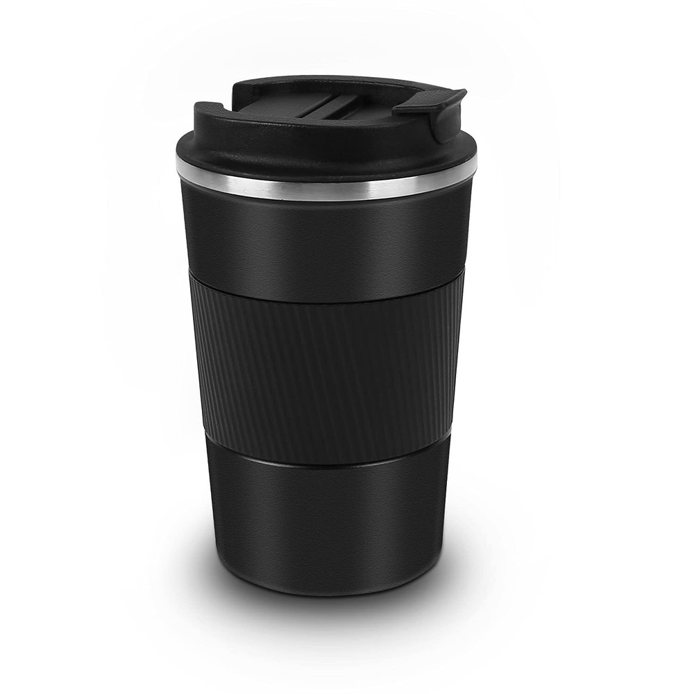 12Oz Travel Mug for Car with Leakproof Lid, Coffee Cup Insulated Double Walled V