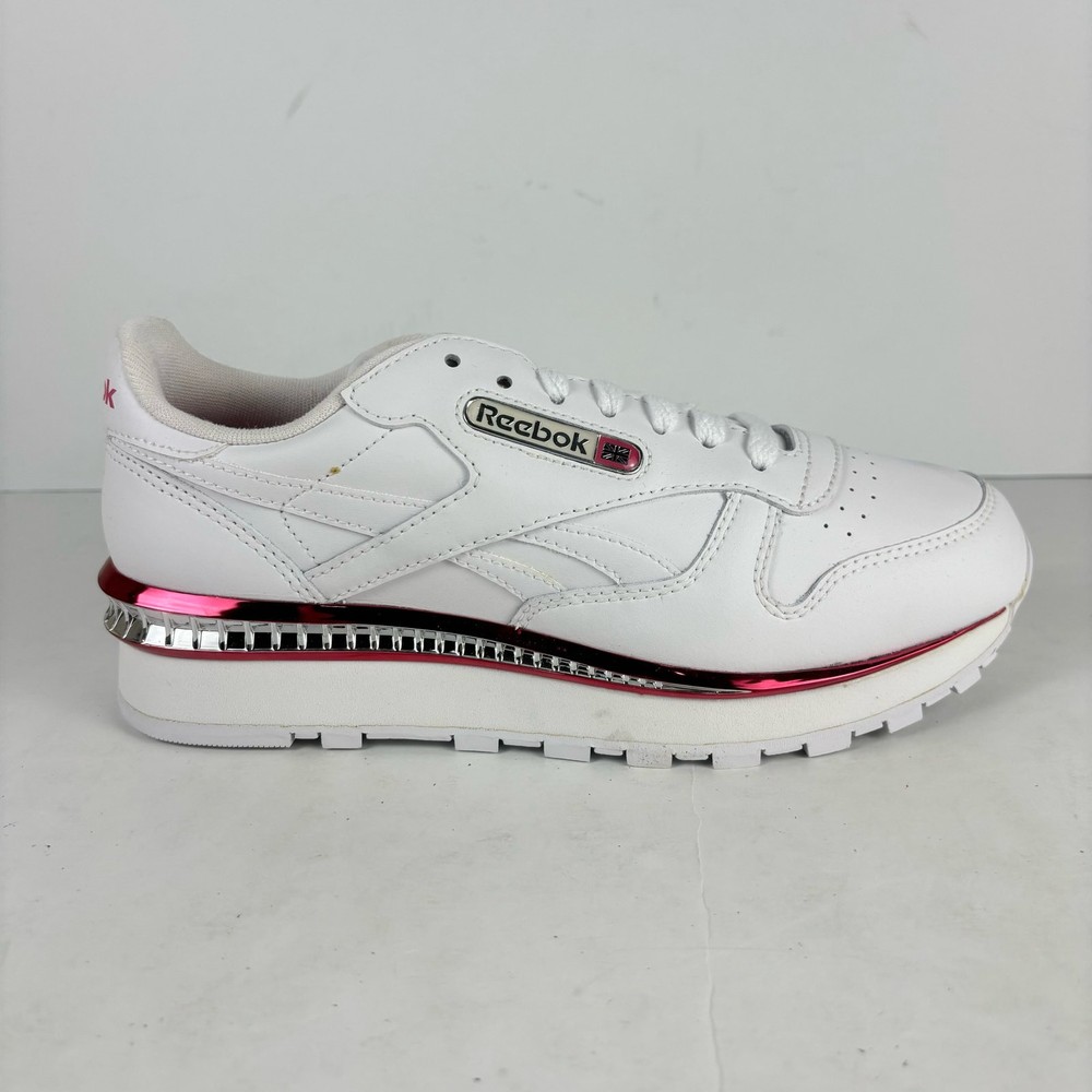 Y2K VTG Deadstock Reebok Classic Streak III Chrome glam retro shoes womens 8